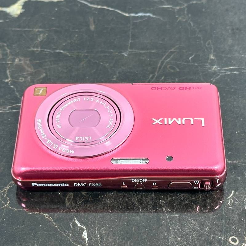 Panasonic LUMIX DMC-FX80 キャンディーピンクコンパクトデジタル