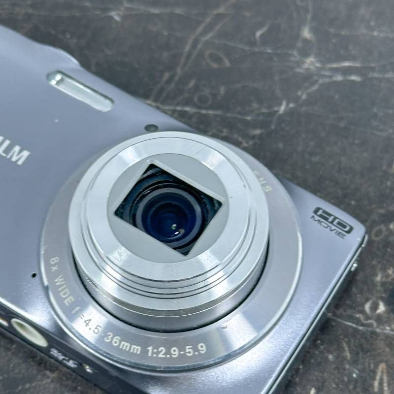 FUJIFILM FinePix JZ250 シルバー コンパクトデジタルカメラ 1600万