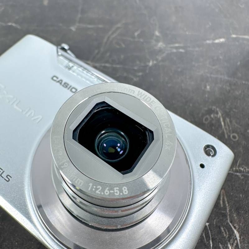 美品】CASIO EXILIM EX-Z450 シルバー コンパクトデジタルカメラ 1210
