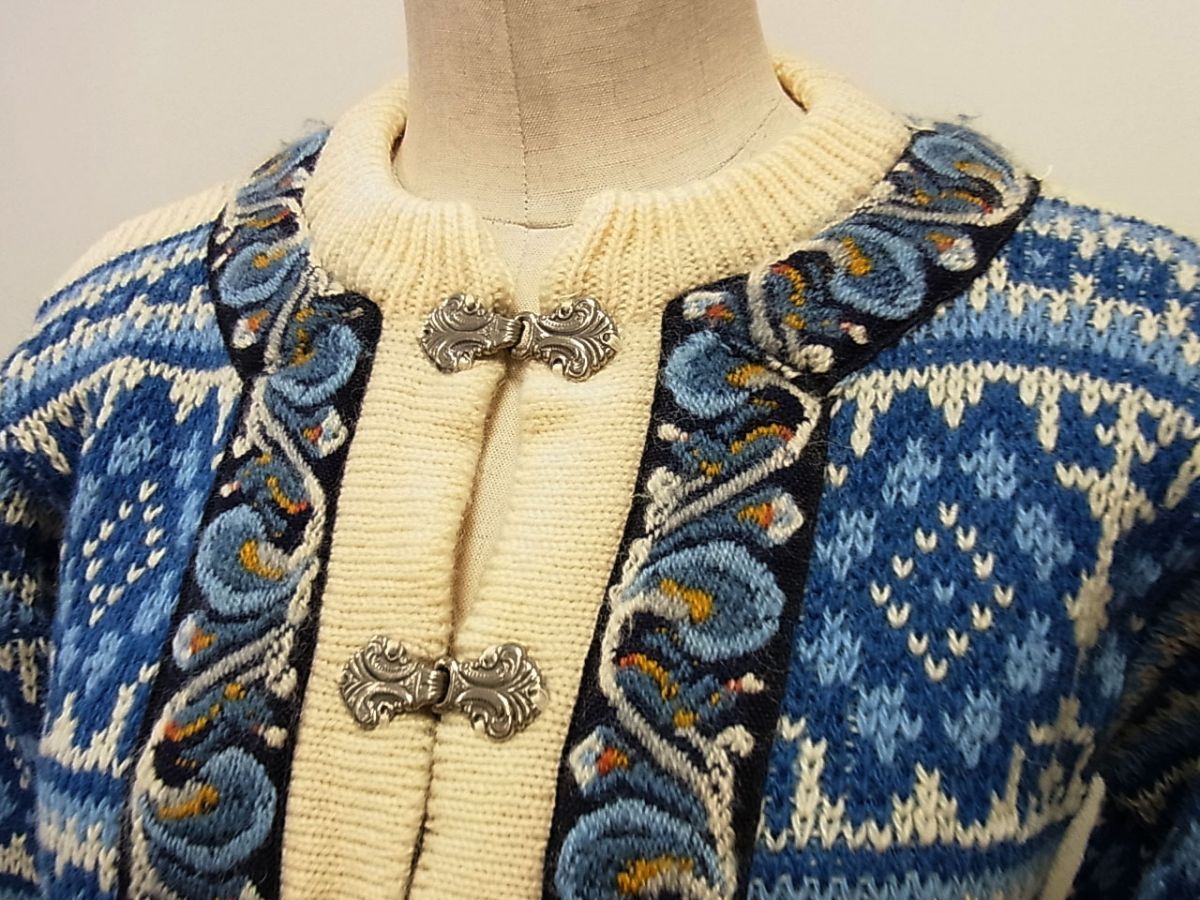 美品 80s☆ANordstrikkle ノードストリック チロリアン ニット