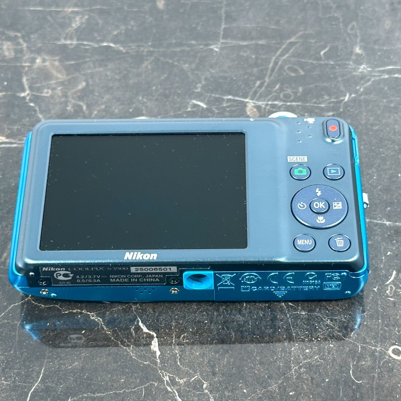 Nikon COOLPIX S3500 オリエンタルブルー デジタルカメラ Nikon 