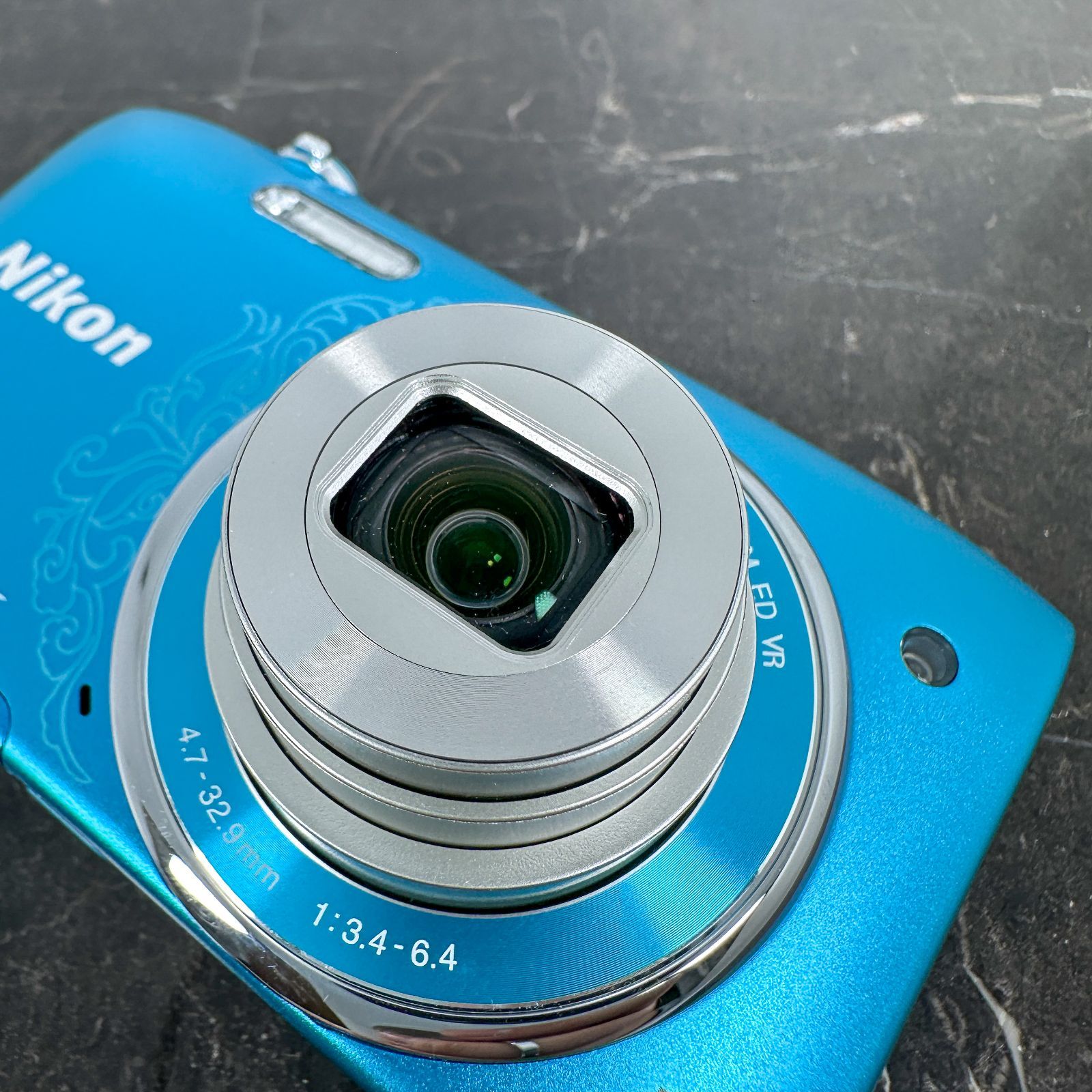 ◯【美品】Nikon COOLPIX S3500 オリエンタルブルー コンパクト 