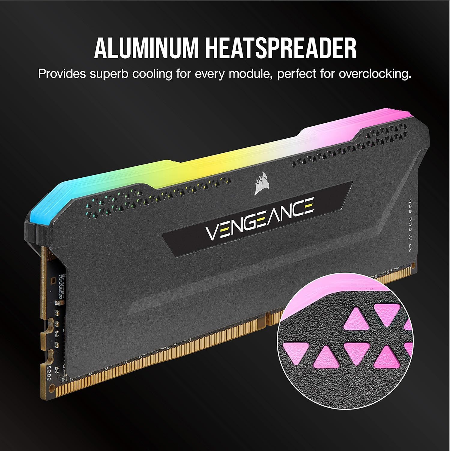 Corsair VENGEANCE RGB PRO SL 32GB(16GB×2) DDR4-3600 