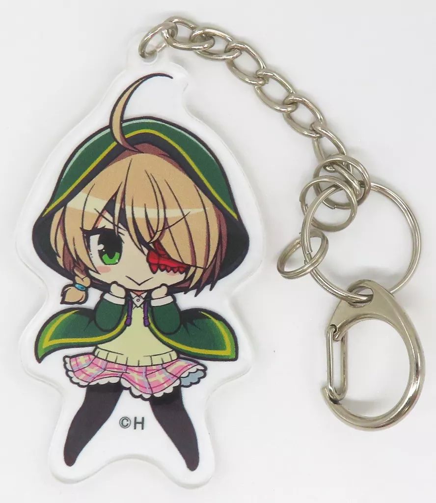 中古】キーホルダー 山本カンスケ かぎっ娘イラストパチキャラ学園制服