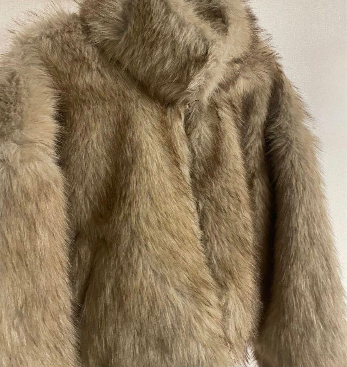 エコファーショート丈ブルゾン ミックス esica エシカ lumier - メルカリ