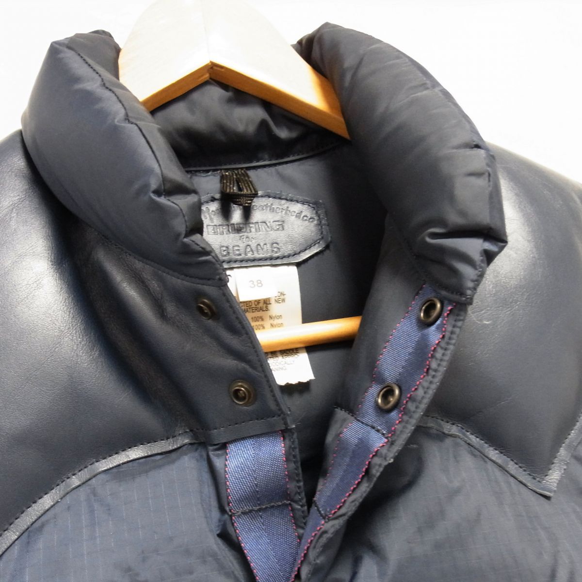 美品☆Rocky Mountain Featherbed×BRIEFING×BEAMS ダウンベスト ヨーク 