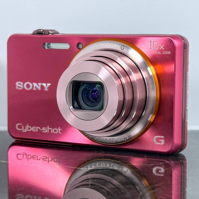 美品】SONY Cyber-shot DSC-WX100 ピンク コンパクトデジタルカメラ