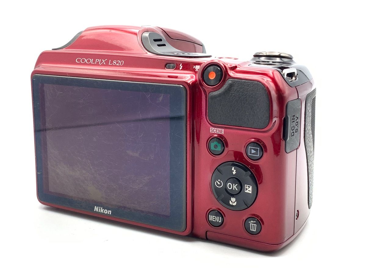 中古】 【並品】 ニコン COOLPIX L820 RD レッド - メルカリ