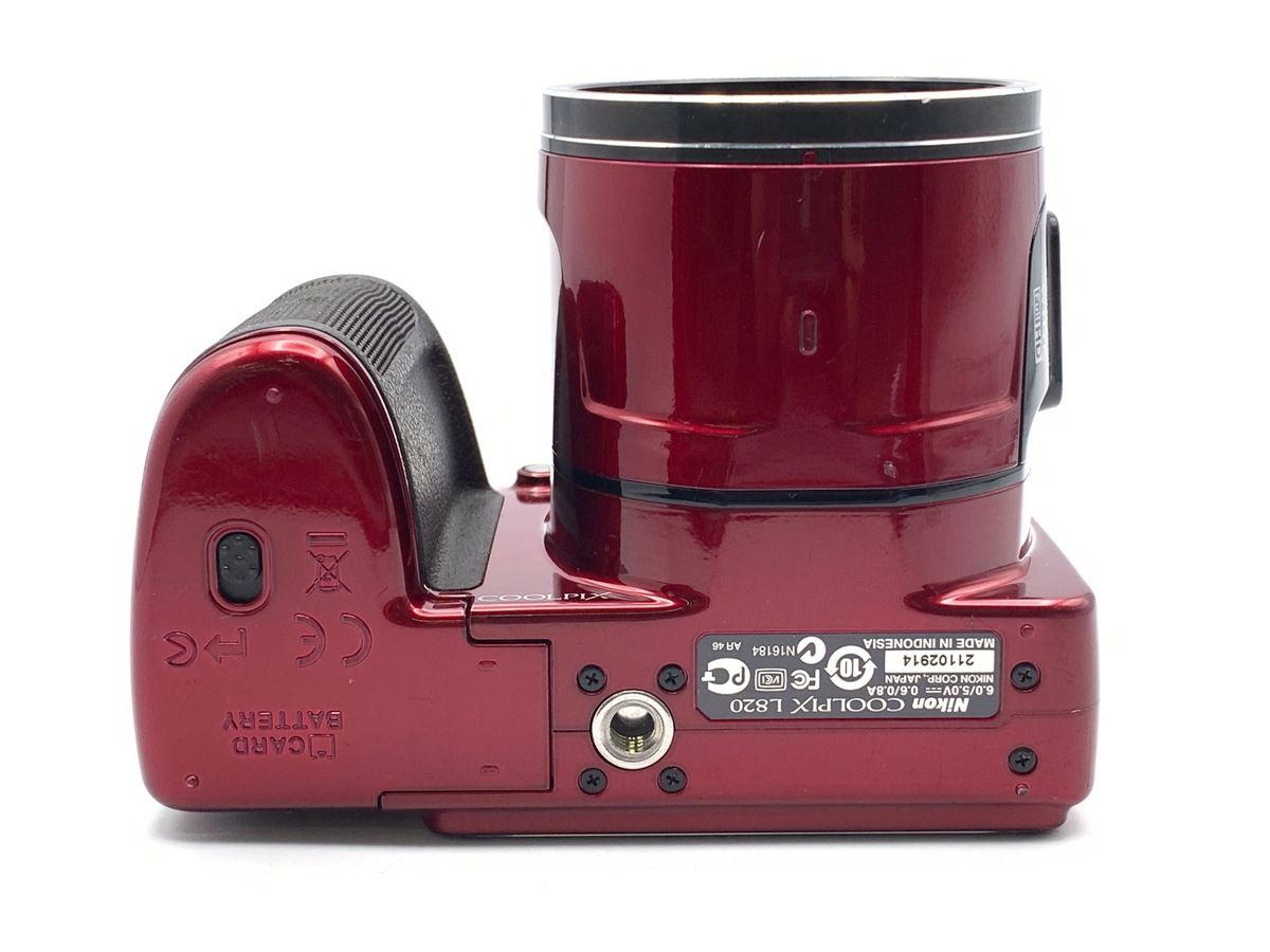 中古】 【並品】 ニコン COOLPIX L820 RD レッド - メルカリ