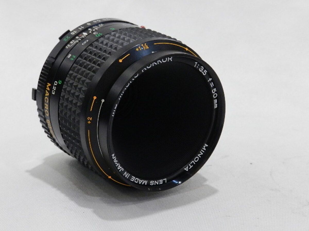 中古】 【難あり品】 ミノルタ MD 50mm F3.5 マクロリングナシ - メルカリ