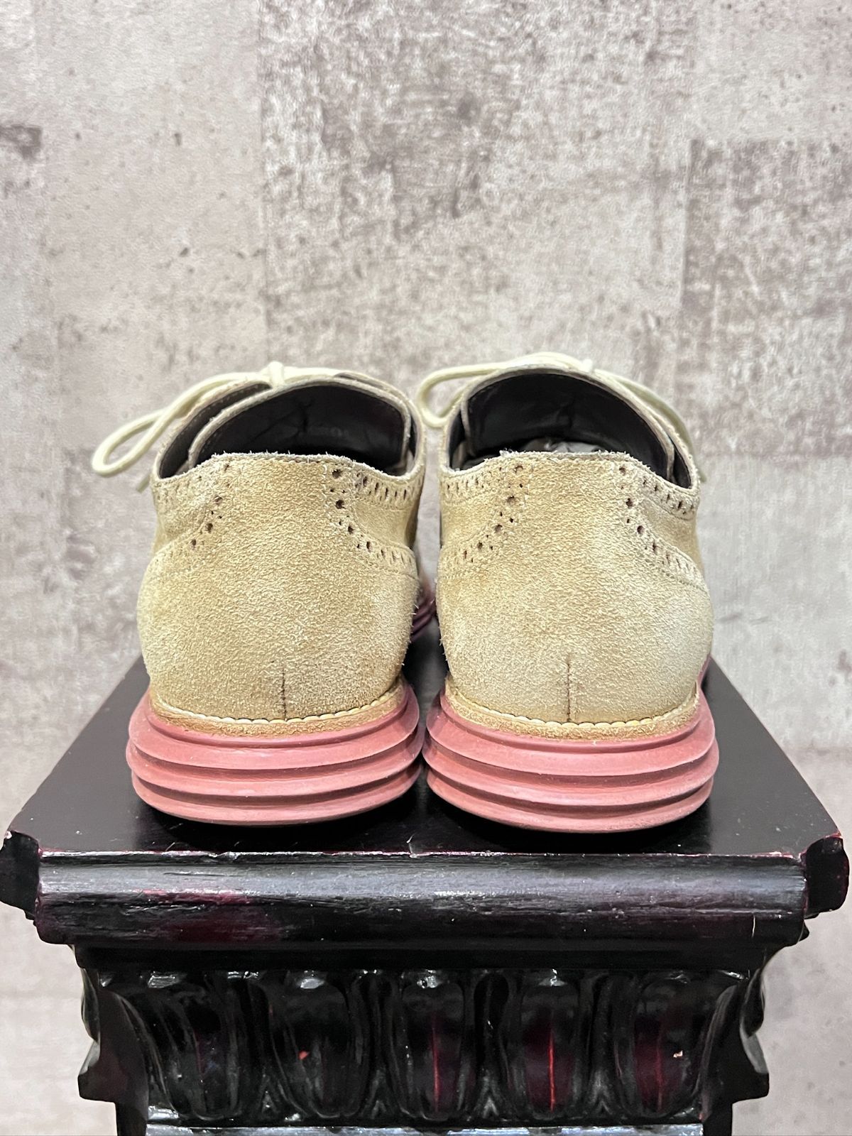 Cole Haan スエード NIKEルナロンソール　ルナグランド　サイズ8M コールハーン X ナイキ LUNARGRAND LONG WING 27.5cm COLE HAAN NIKE