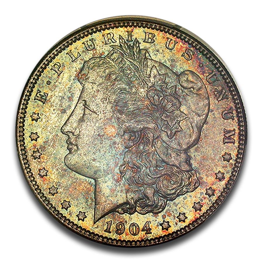 1904-O モルガン・ダラー MS-67 PCGS (Td) - メルカリ