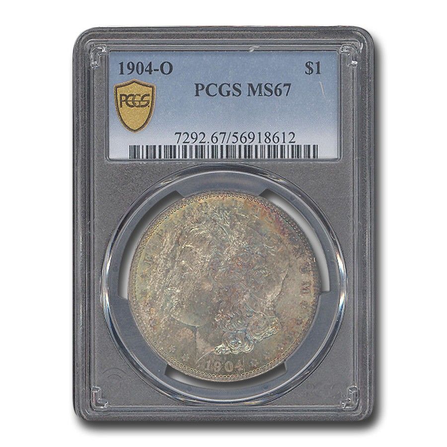 1904-O モルガン・ダラー MS-67 PCGS (Td) - メルカリ