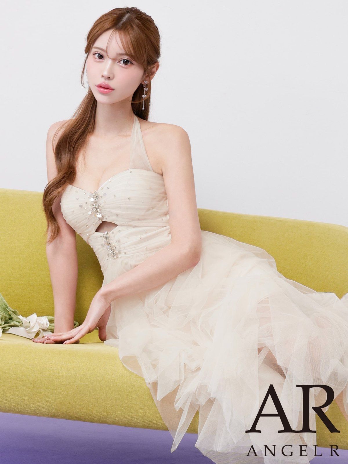 アイボリー [AR26808-2601] 【ANGEL R/エンジェルアール】ネックリボン