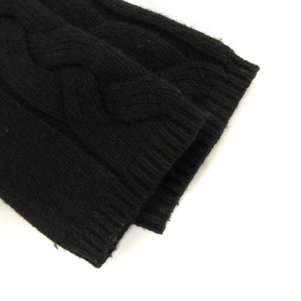 MaxMara 黒 ケーブルニット 長袖セーター MaxMara 黒 ケーブルニット 長袖セーター