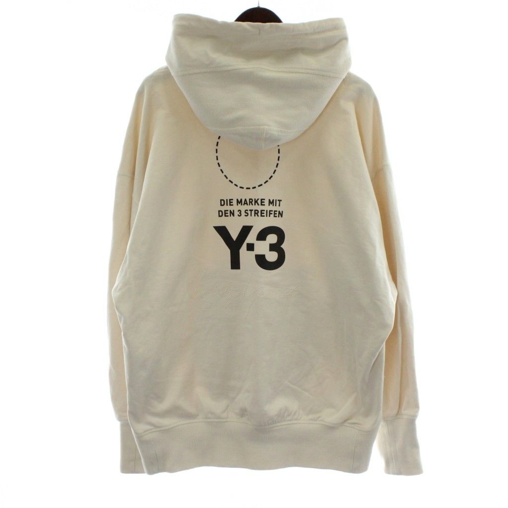 ワイスリー Y-3 18AW STACKED LOGO HOODIE スウェットパーカー