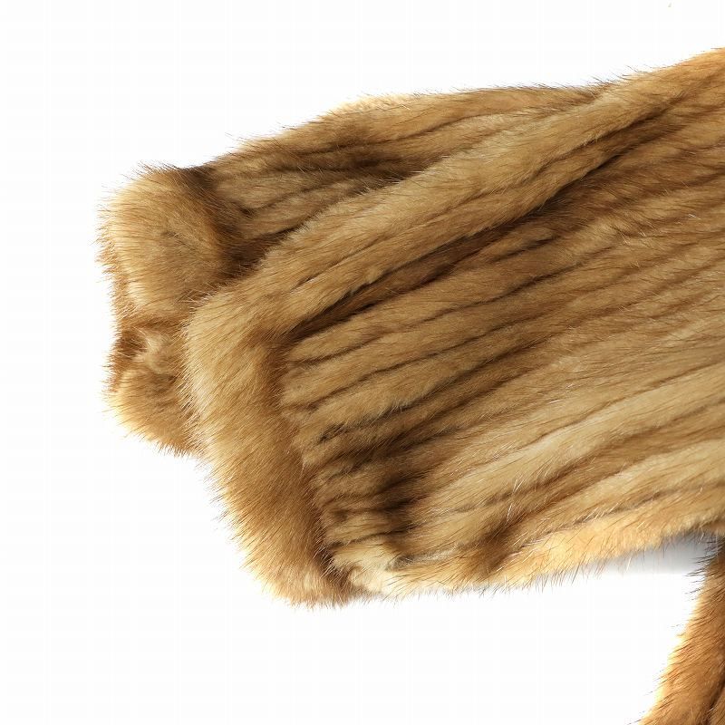 サガミンク SAGA MINK 銀サガ ELEGANS 毛皮コート ミンクファー ミドル