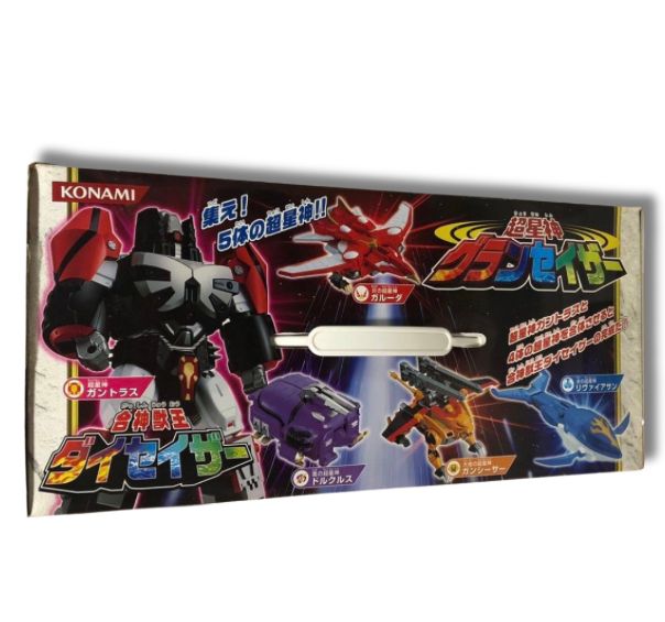 新品未開封 コナミ 超星神グランセイザー 合神獣王 ダイセイザー
