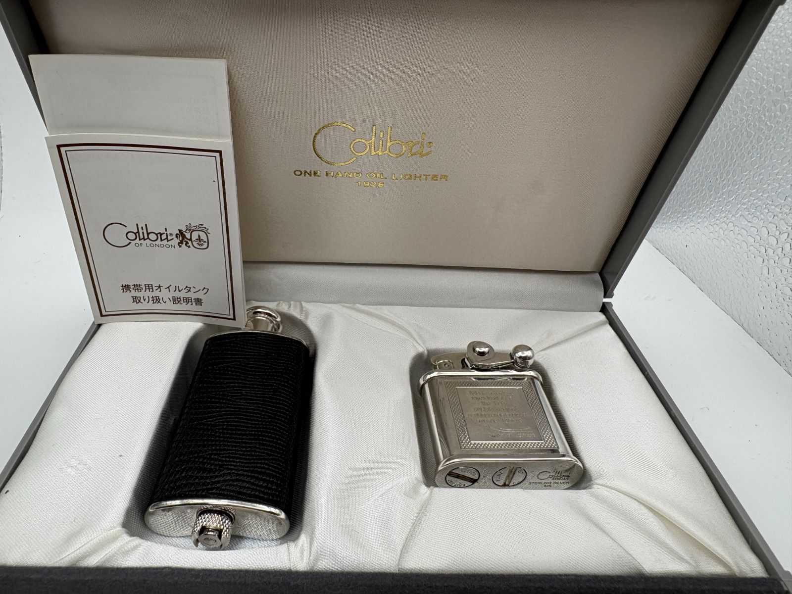 稀少 美品 Colibri コリブリ 1928 オイルライター 使用小 貴重品 