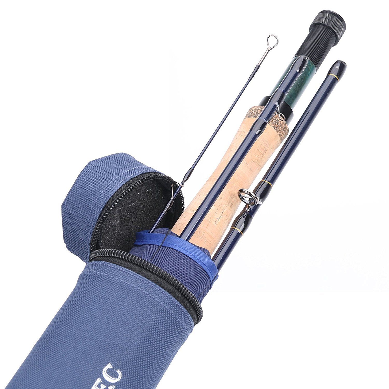 新品 M MAXIMUMCATCH Maxcatch Nymphフライロッド4ピースIM10黒鉛