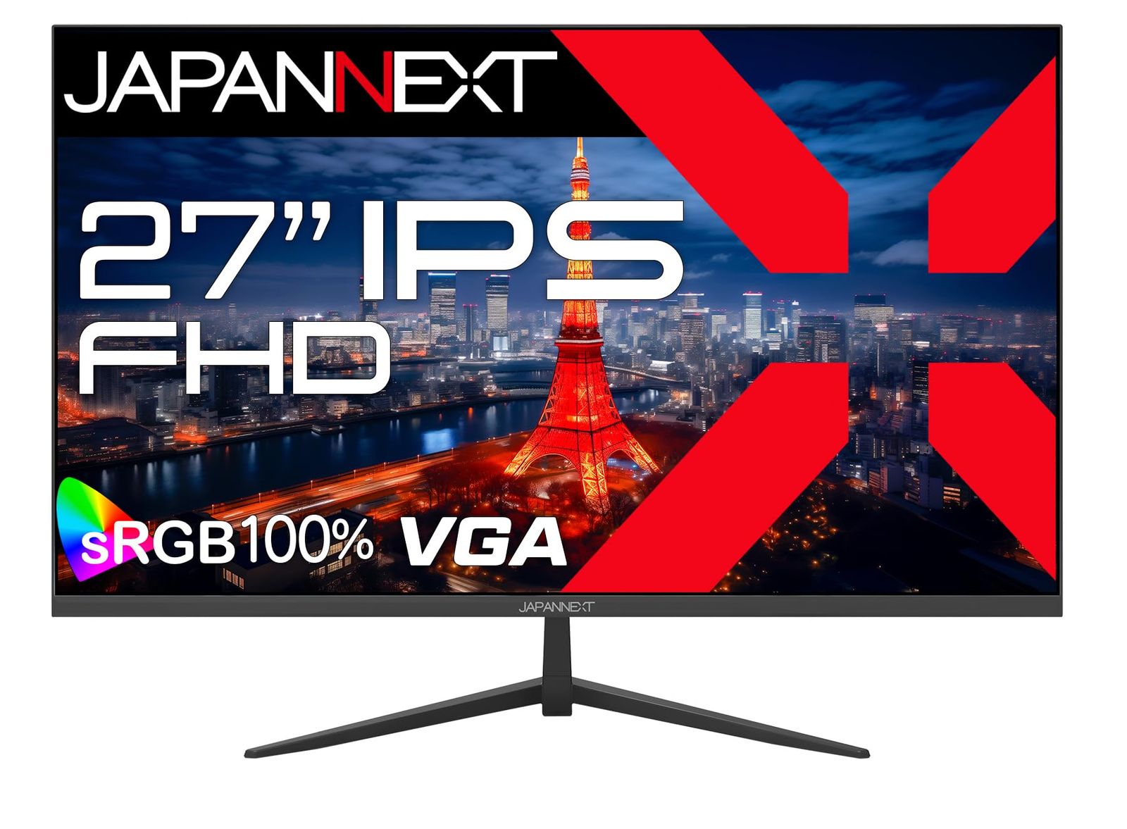 新品 JAPANNEXT 27インチ モニター フルHD 1920x1080解像度 IPS