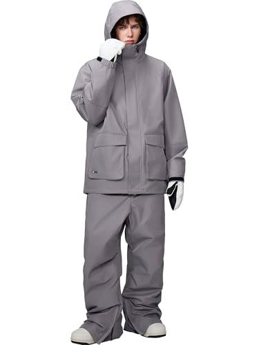 アッシュグリーム] エントリーモデル スノーボードウェア 上下セット