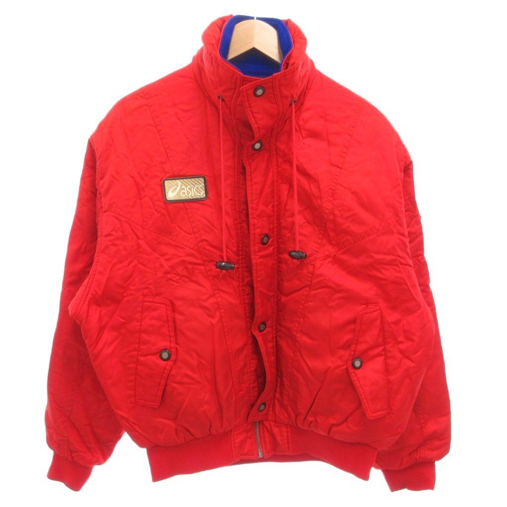 アシックス asics Thinsulate 3M ナイロンジャケット ブルゾン フード