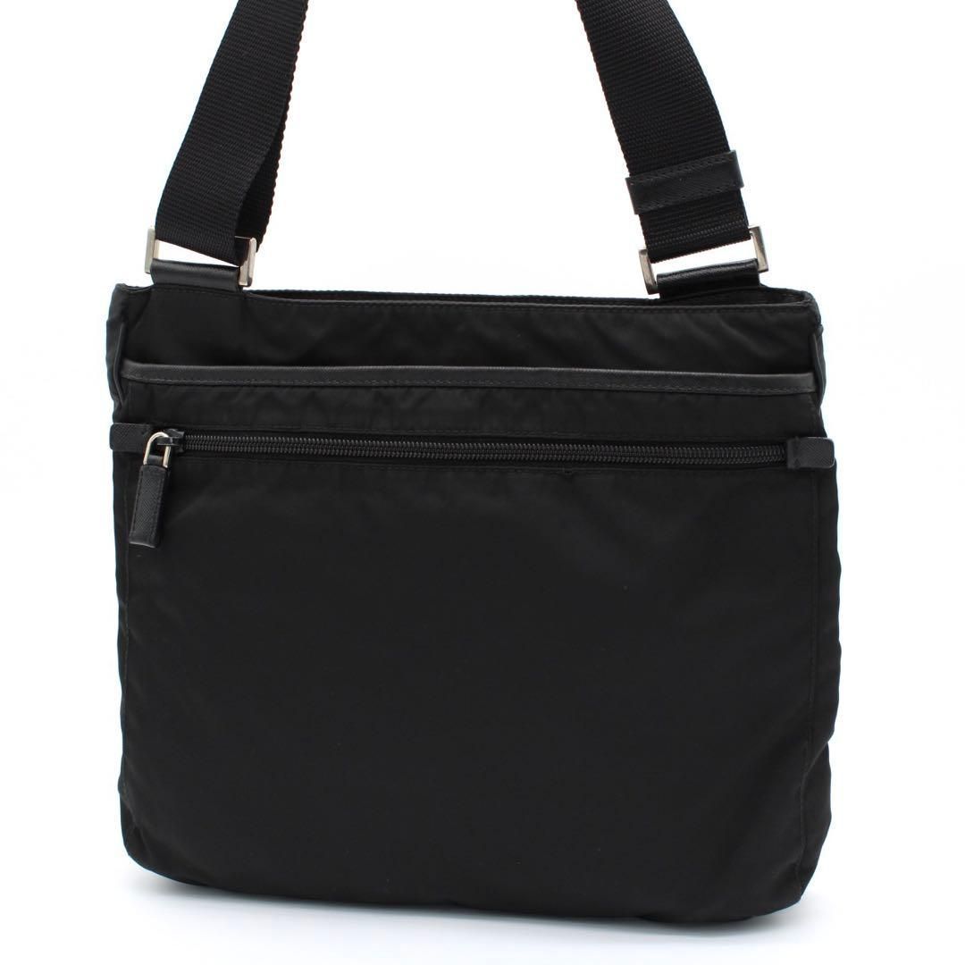 美品】PRADA 三角ロゴ ショルダーバッグ クロスボディ ナイロン