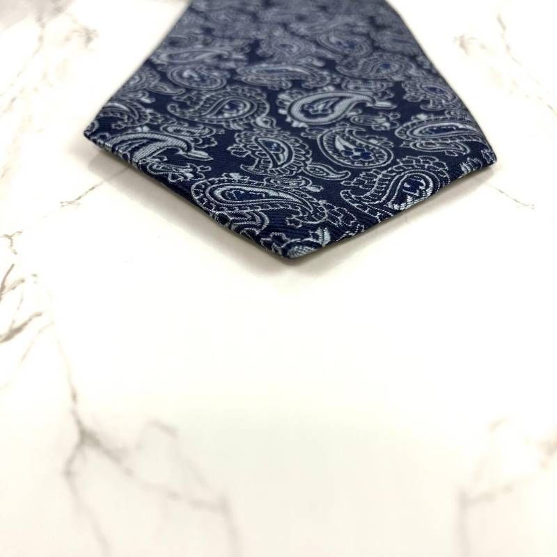 未使用に近い Brioni ブリオーニ ネクタイ ペイズリー柄 ジャガード