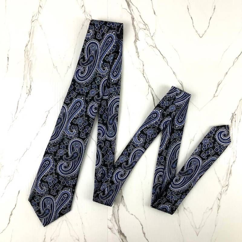 未使用級 Paul Smith ポールスミス ネクタイ ペイズリー柄 ジャガード