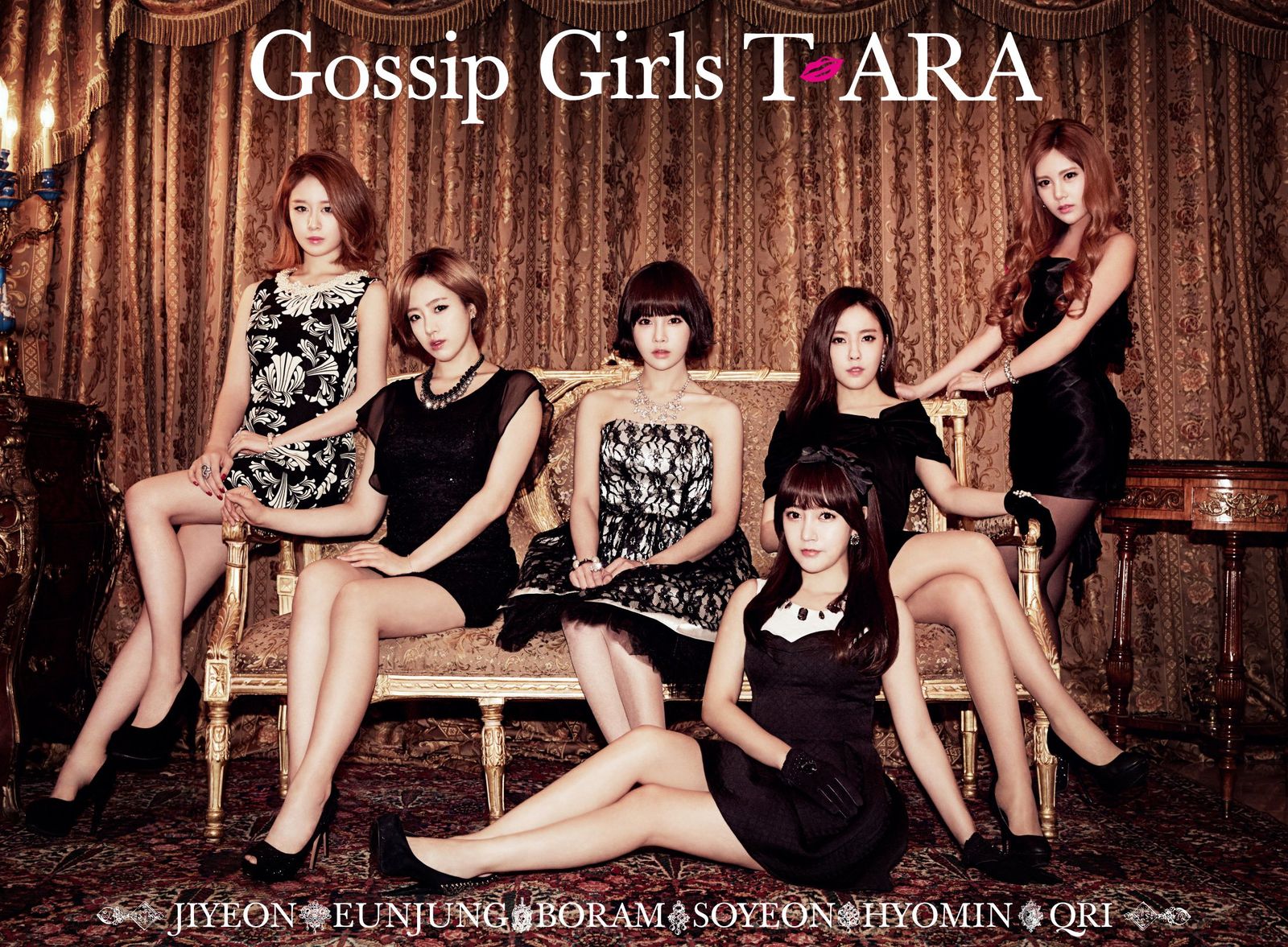 Gossip Girls (初回限定盤)(ダイヤモンド盤)(DVD付)(中古品) Gossip Girls (初回限定盤)(ダイヤモンド盤) - T-ARA (DVD付)(中古品