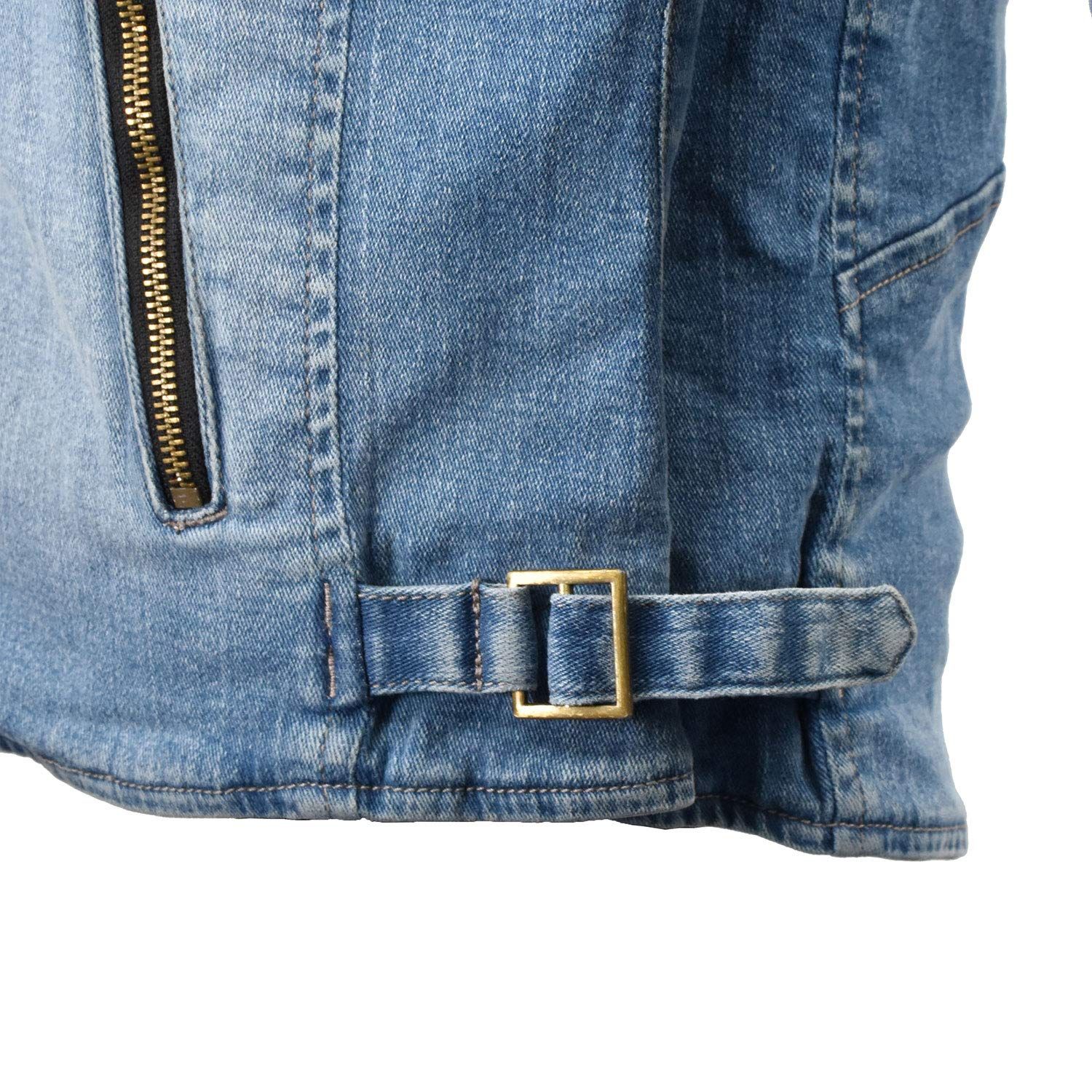 新品 コミネ(KOMINE) バイク用 ジャケット プロテクトデニムダブル