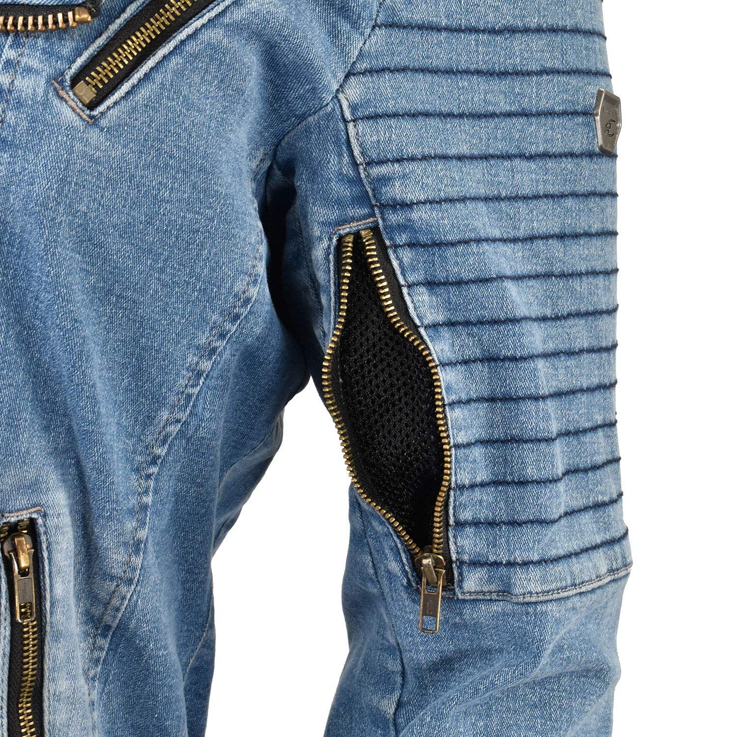 新品 コミネ(KOMINE) バイク用 ジャケット プロテクトデニムダブル