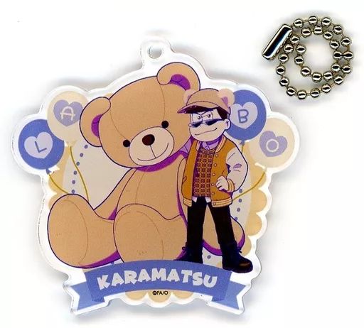 中古】雑貨 カラ松 「おそ松さん×COLLABO CAFE HONPO LABO 等身