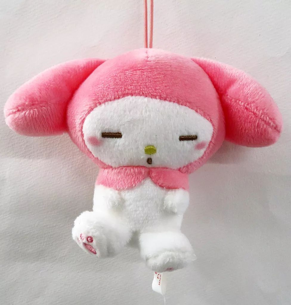 【中古】マイメロディ　ぬいぐるみ 中古】ぬいぐるみマスコット マイメロディ(熟睡) むにゃすやマスコット