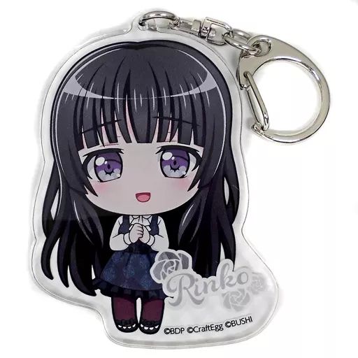 白金燐子 アクリルキーホルダーまとめ売り バンドリ Roselia 白金燐子 Tシャツアクリルキーホルダー アクキー
