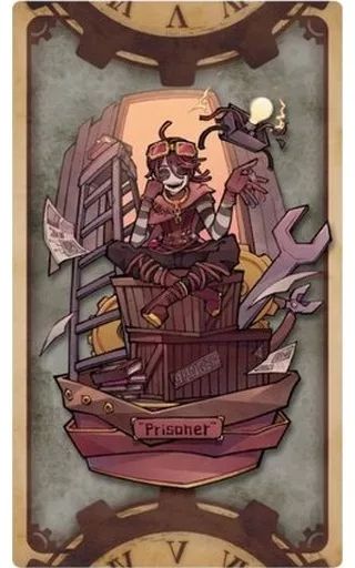 中古】キャラカード 囚人(カラー) 「Identity V 第五人格 ビネット