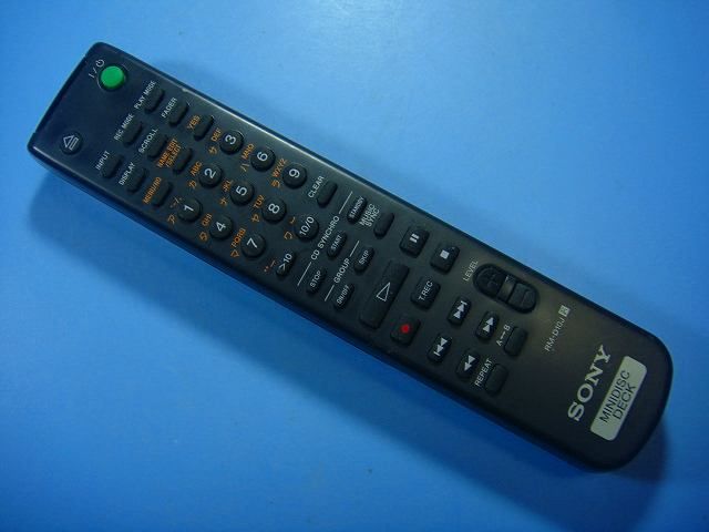 SONY RM-D54J ソニー オーディオリモコン 2 SONY CD/MDデッキ用