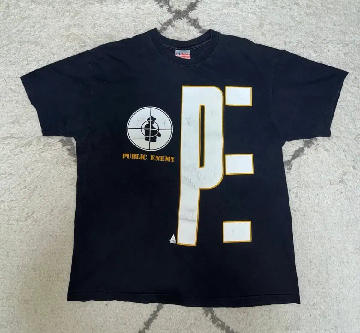 90's ビンテージ　PUBLIC ENEMY Tシャツ パブリックエネミー 90s パブリック・エナミー ヴィンテージ Tシャツ XL (public enemy