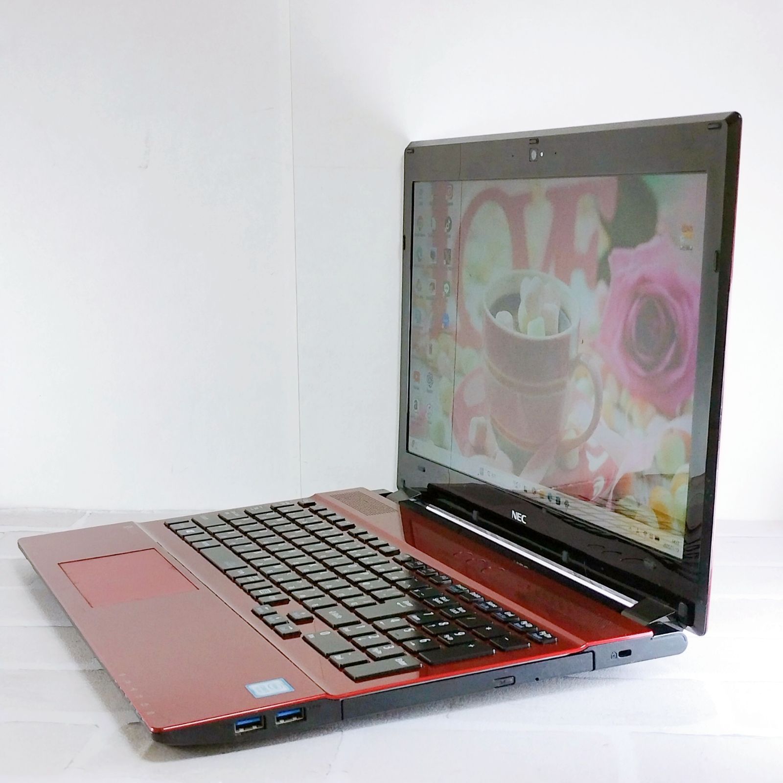 たっぷり1TB 第7世代 Corei3 Blu-ray 最新 Windows11 NEC Lavie ノート