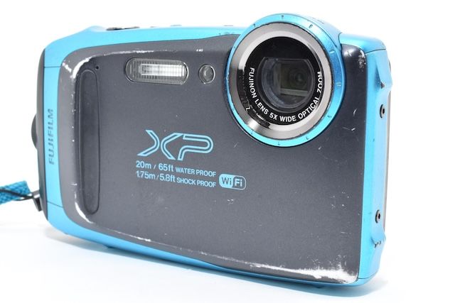 並品＞フジフィルム FUJIFILM XP130 スカイブルー - メルカリ