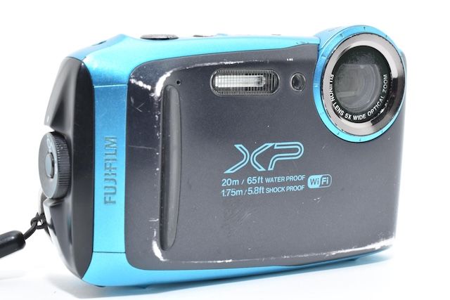 並品＞フジフィルム FUJIFILM XP130 スカイブルー - メルカリ