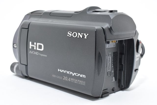 並品＞ソニー SONY HANDYCAM HDR-CX630V - メルカリ