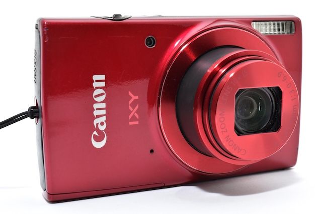 並品＞ Canon デジタルカメラ IXY 190 レッド 光学10倍ズーム IXY190RE