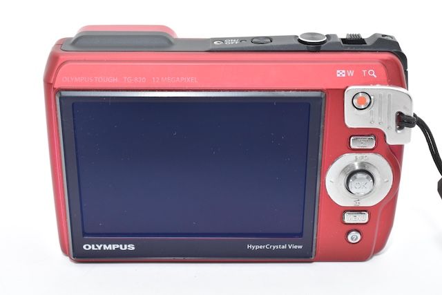 良品＞ OLYMPUS デジタルカメラ TG-820 レッド - メルカリ