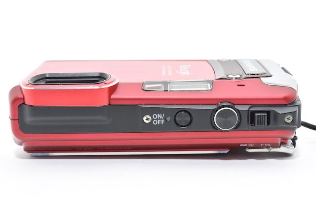 良品＞ OLYMPUS デジタルカメラ TG-820 レッド - メルカリ