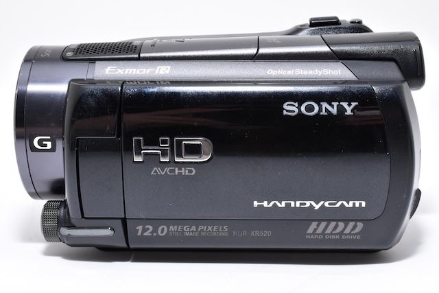 並品＞ SONY デジタルHDビデオカメラレコーダー ハンディーカム XR520V