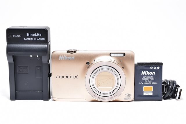 Nikon COOLPIX S6300 コンパクトデジタルカメラ ゴールド Amazon.com : Nikon Digital Camera Coolpix S6300 Gl : Electronics