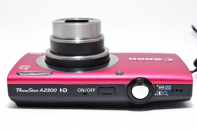 良品＞ Canon デジタルカメラ PowerShot A2300 レッド 光学5倍ズーム