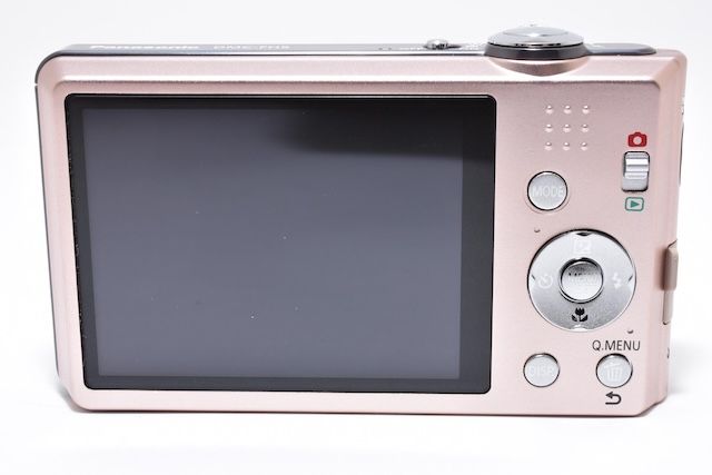 並品＞ パナソニック デジタルカメラ LUMIX FH5 ピンクゴールド DMC